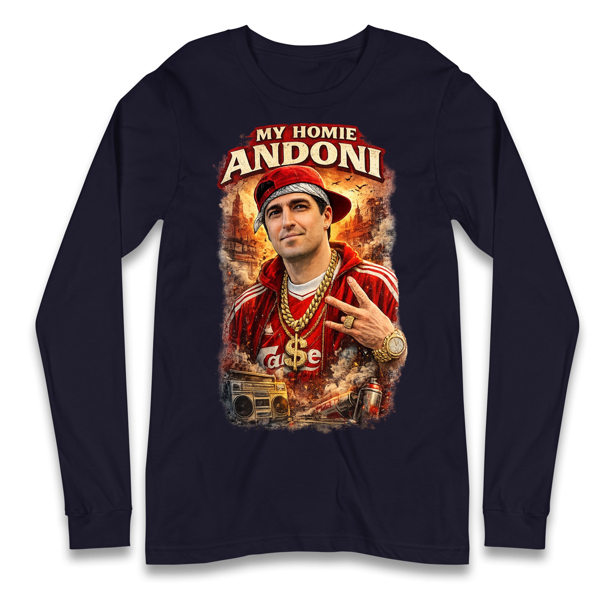 My Homie Andoni Iraola Liverpool Football Longsleeve Tee 