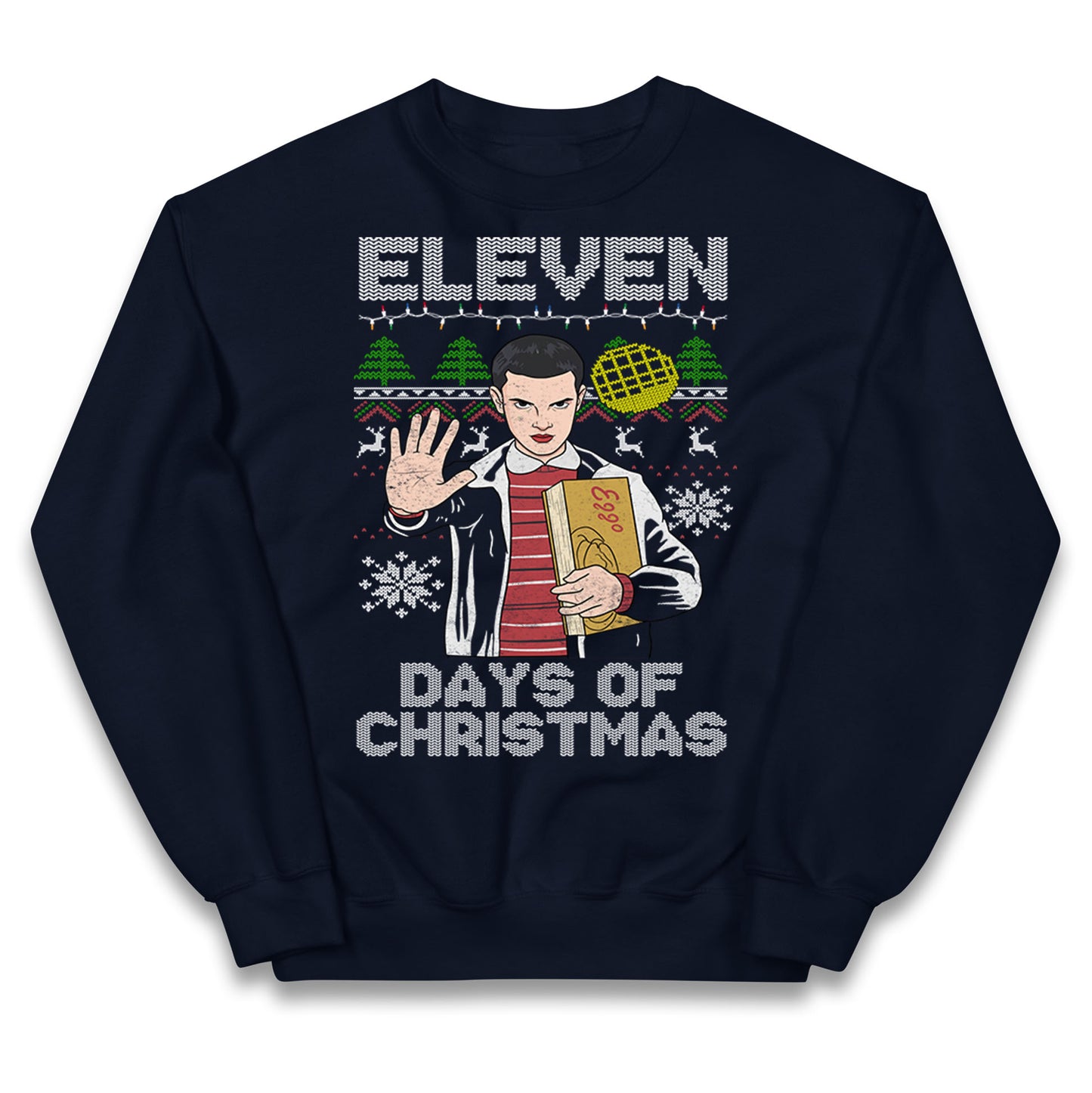 Eleven Christmas Kids Jumper