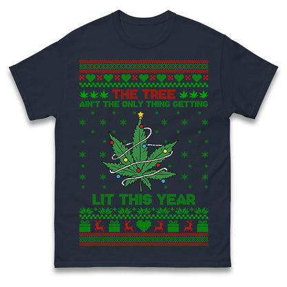 Cannabis Christmas T Shirt