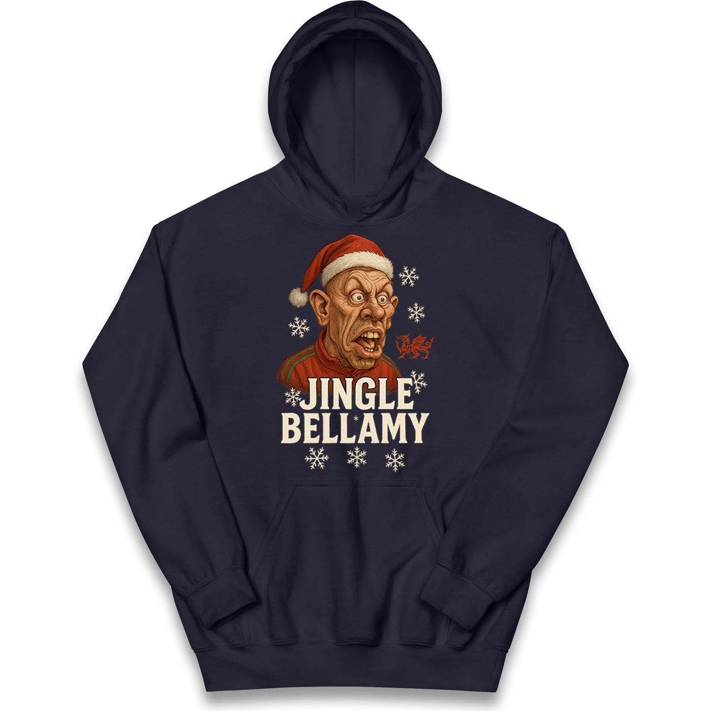 Craig Bellamy Christmas Kids Hoodie 