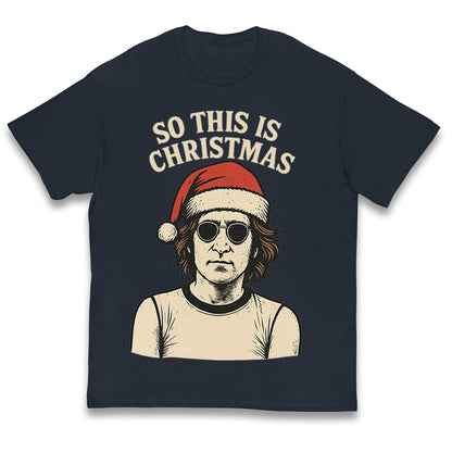Christmas John Lennon Christmas Kids T Shirt