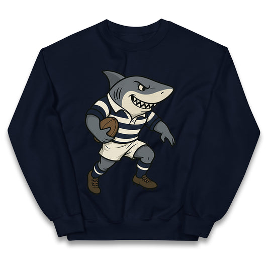 Retro Sale Sharks Rugby Union Kids Jumper