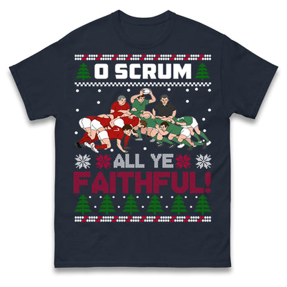 O Come All ye Faithfull T Shirt