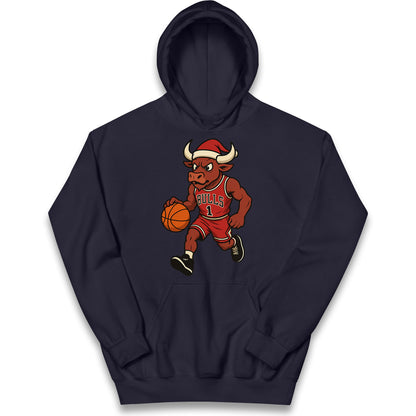 Chicago Bulls Christmas Kids Hoodie