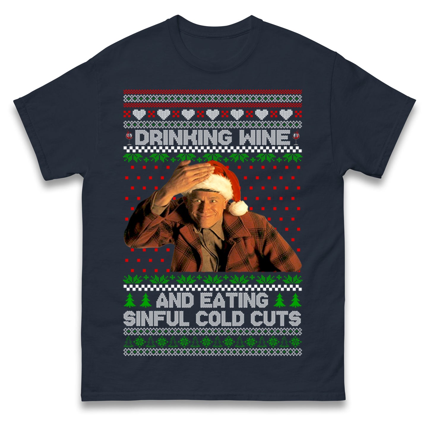 Ed Gein Wine Christmas T Shirt