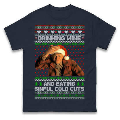 Ed Gein Wine Christmas T Shirt