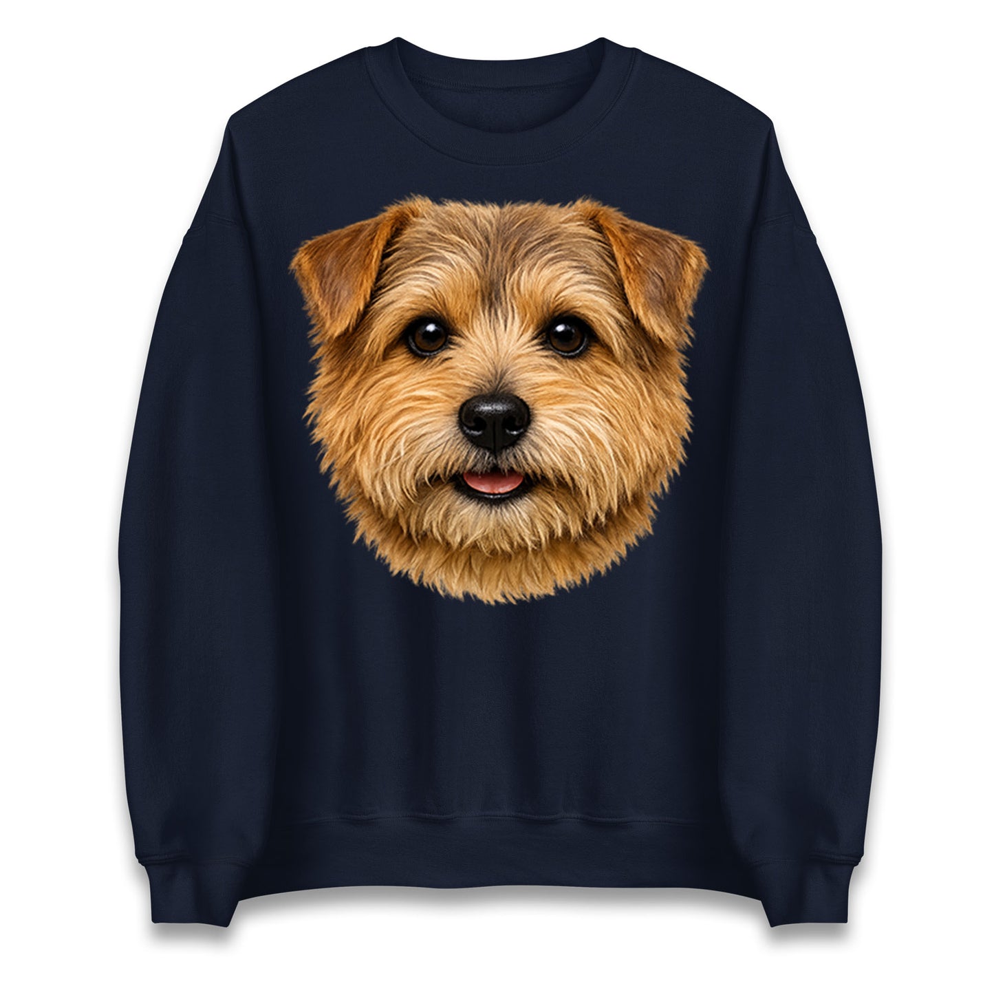Norfolk Terrier Dog Face Jumper