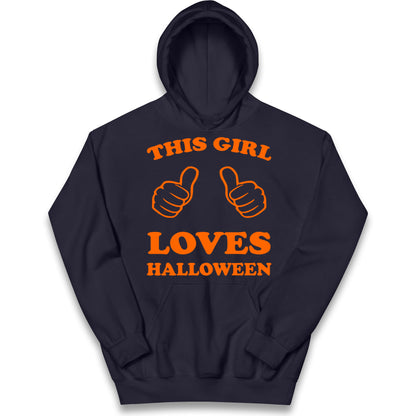This Girl Loves Halloween Hoodie
