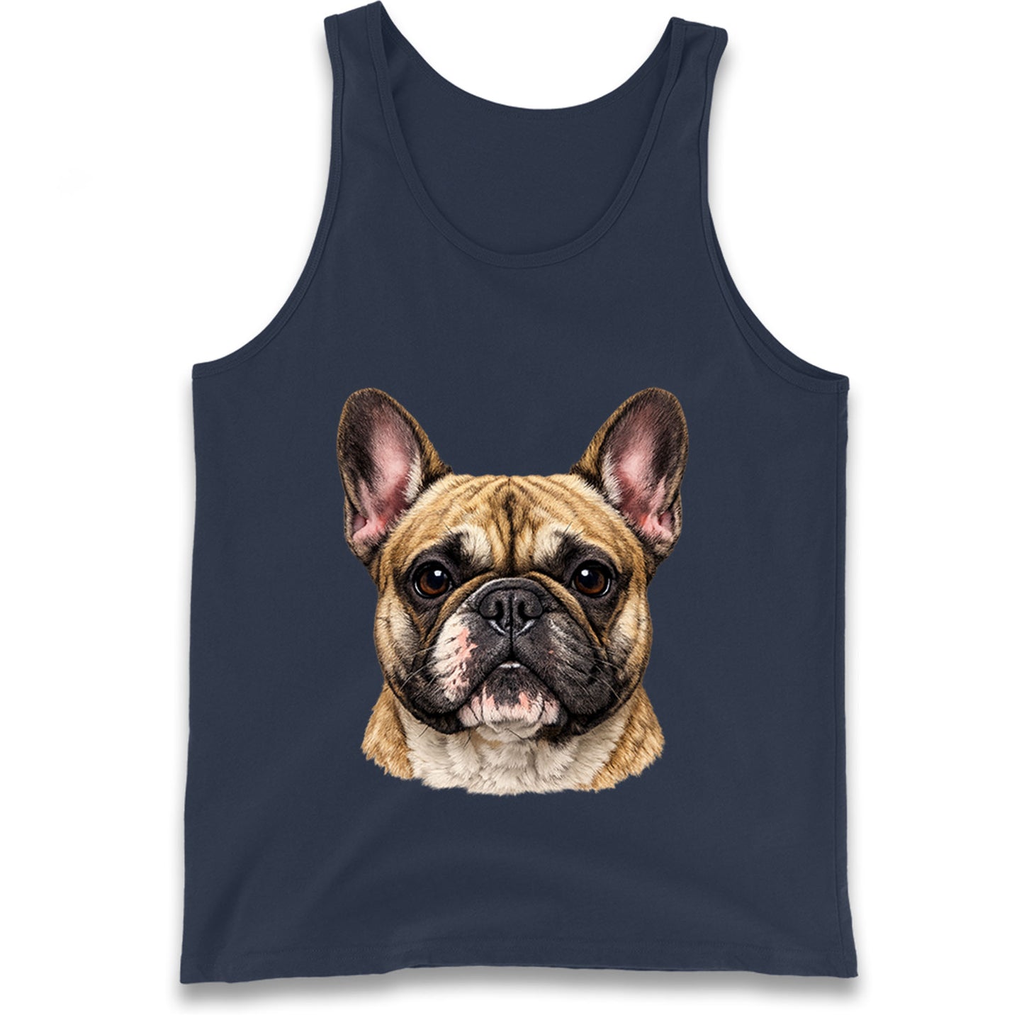 French Bulldog Face Tank Top