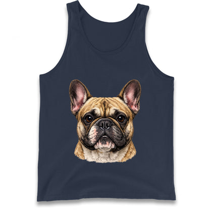 French Bulldog Face Tank Top