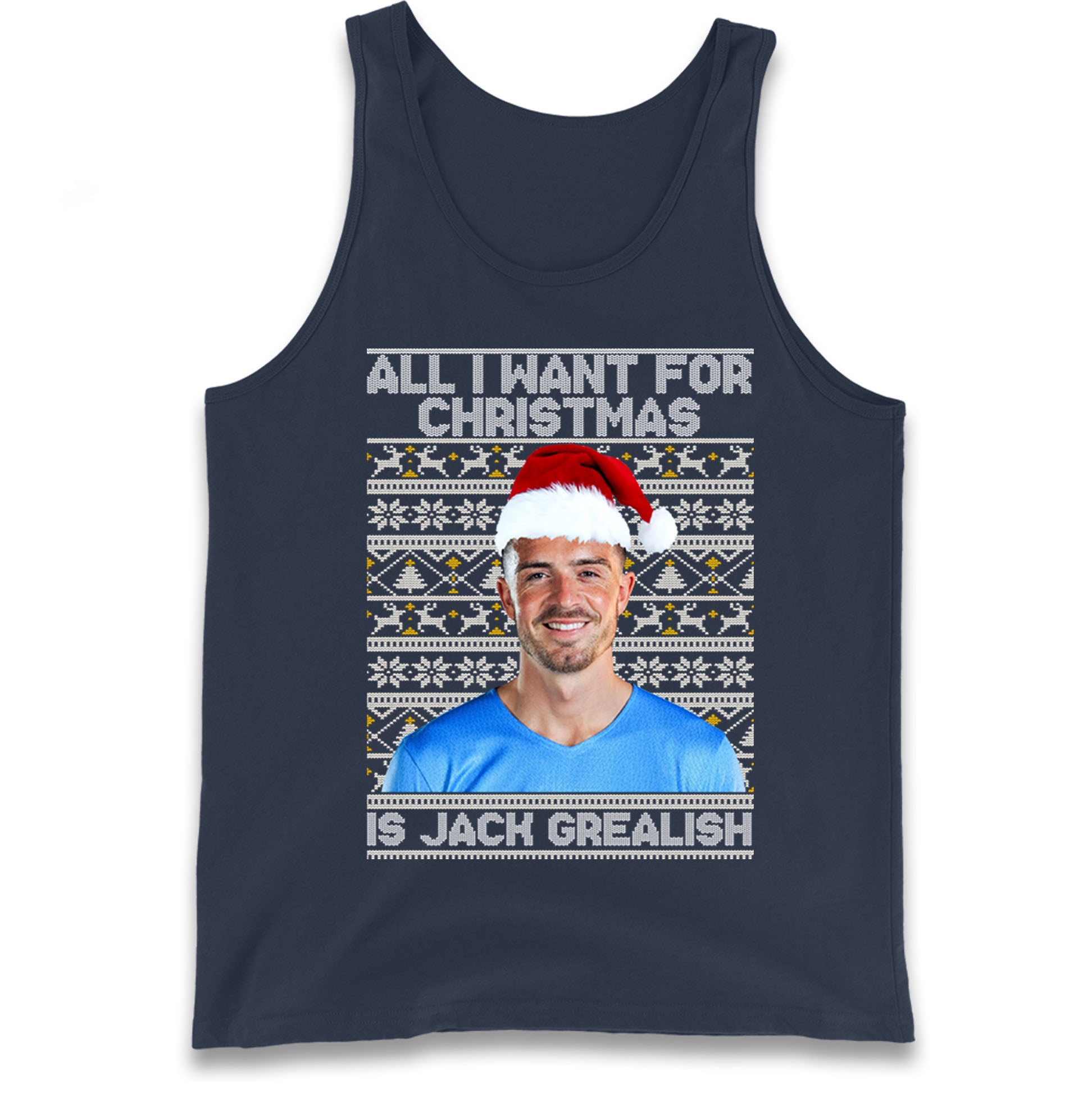 jack grealish christmas tank top