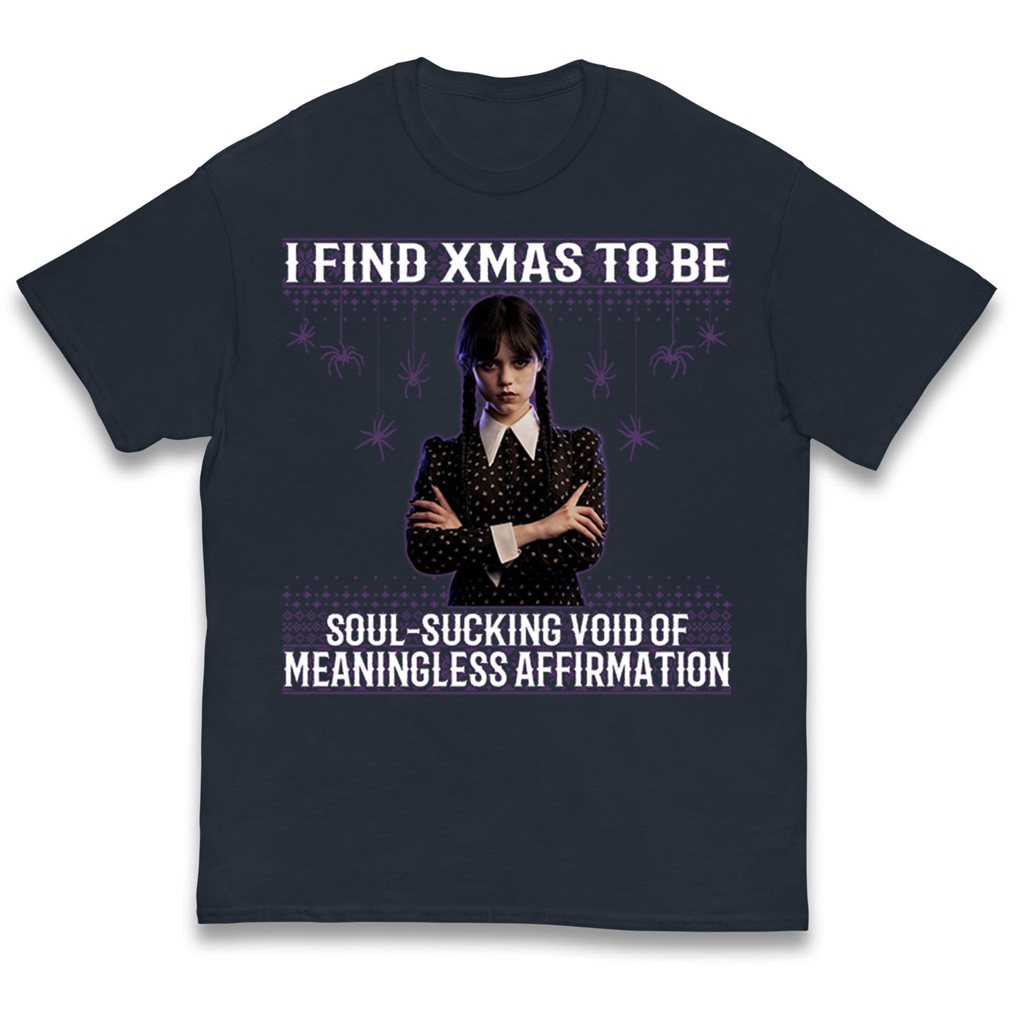 Wednesday Christmas Kids T Shirt
