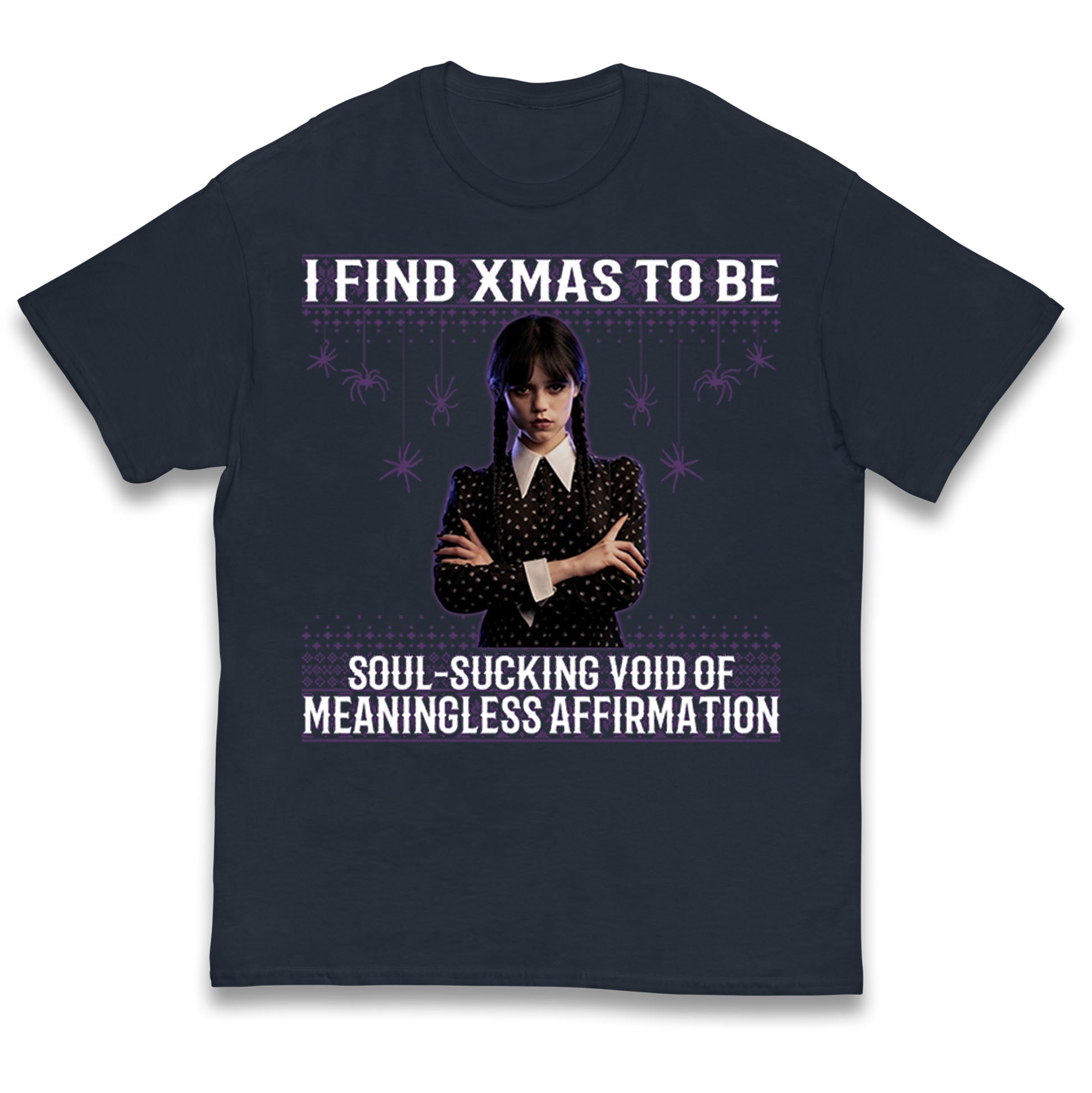 Wednesday Christmas Kids T Shirt