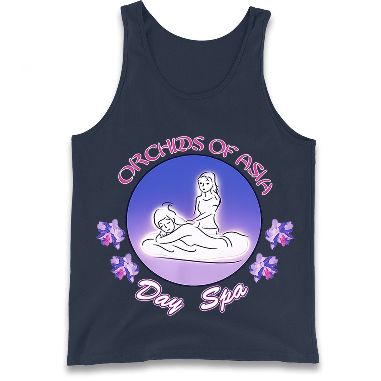 Orchids of Asia Day Spa Tank Top
