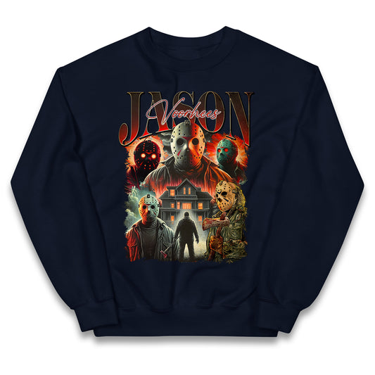 Jason voorhees scary Halloween Bootleg Kids Jumper