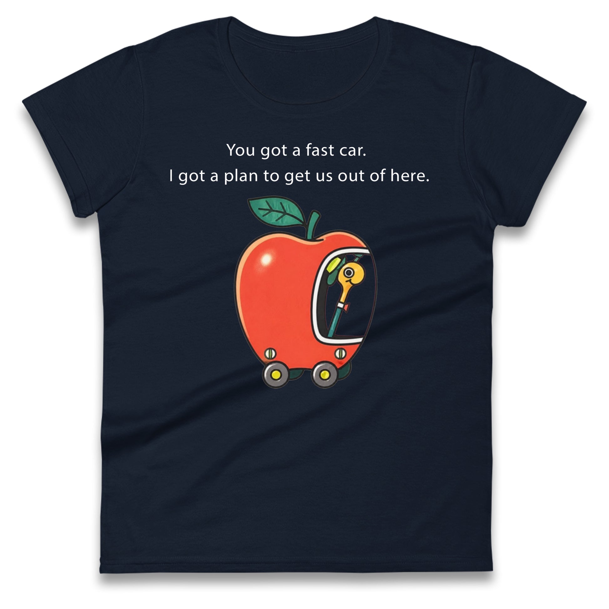 Fast Car Ladies T Shirt
