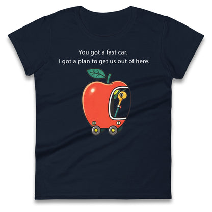Fast Car Ladies T Shirt