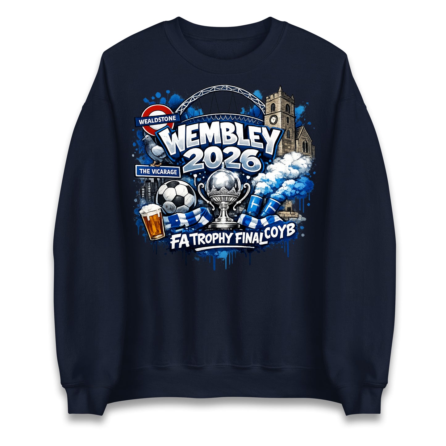 Wealdstone FA Trophy Final Wembley 2026 | Buy FA Trophy Wear Jumper 