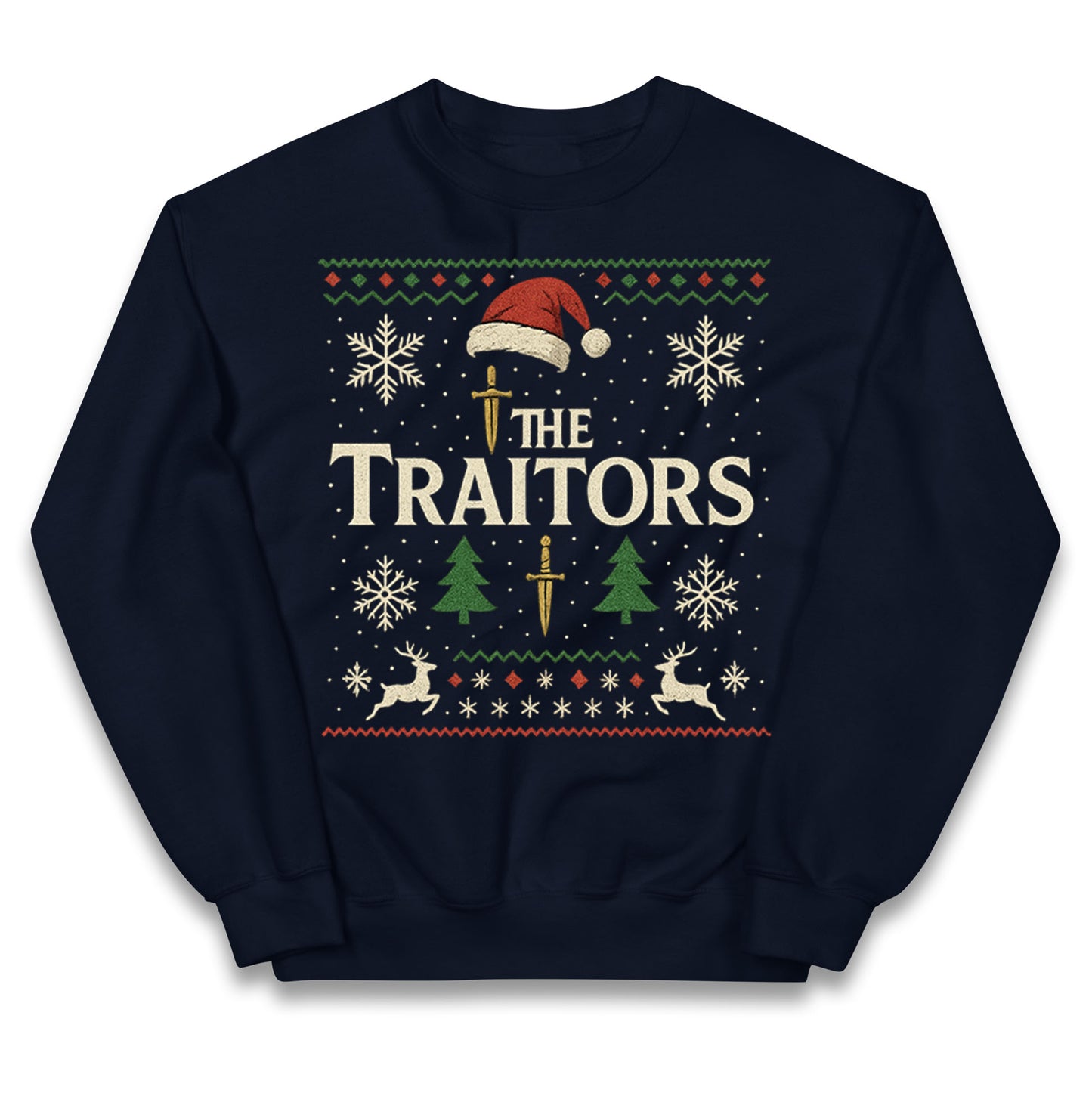 The Traitors Christmas Kids Jumper 