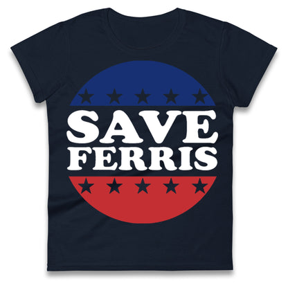 Save Ferris Punk Band Ladies T Shirt