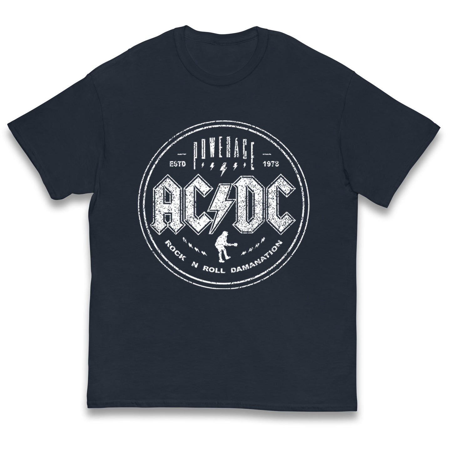 ACDC Rock n Roll Domination Kids T Shirt