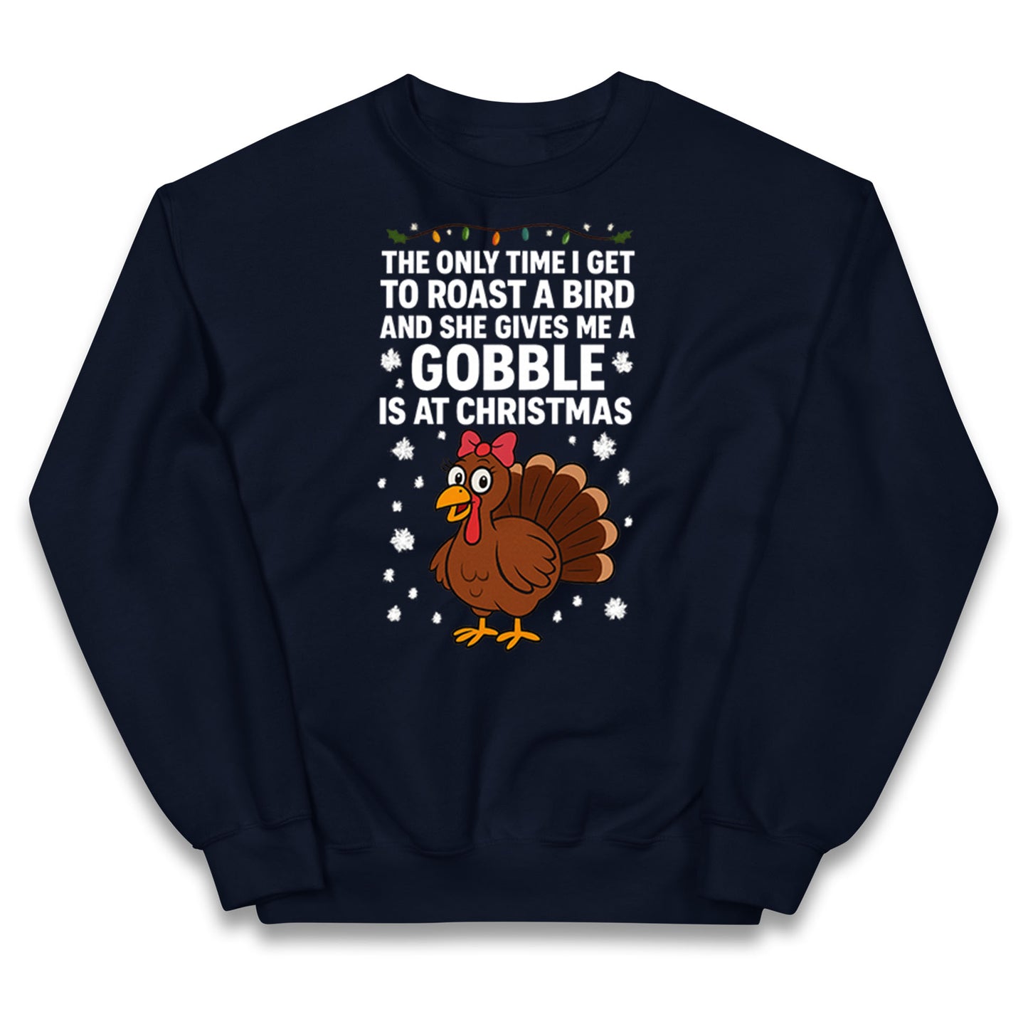 Rude Christmas Kids Jumper