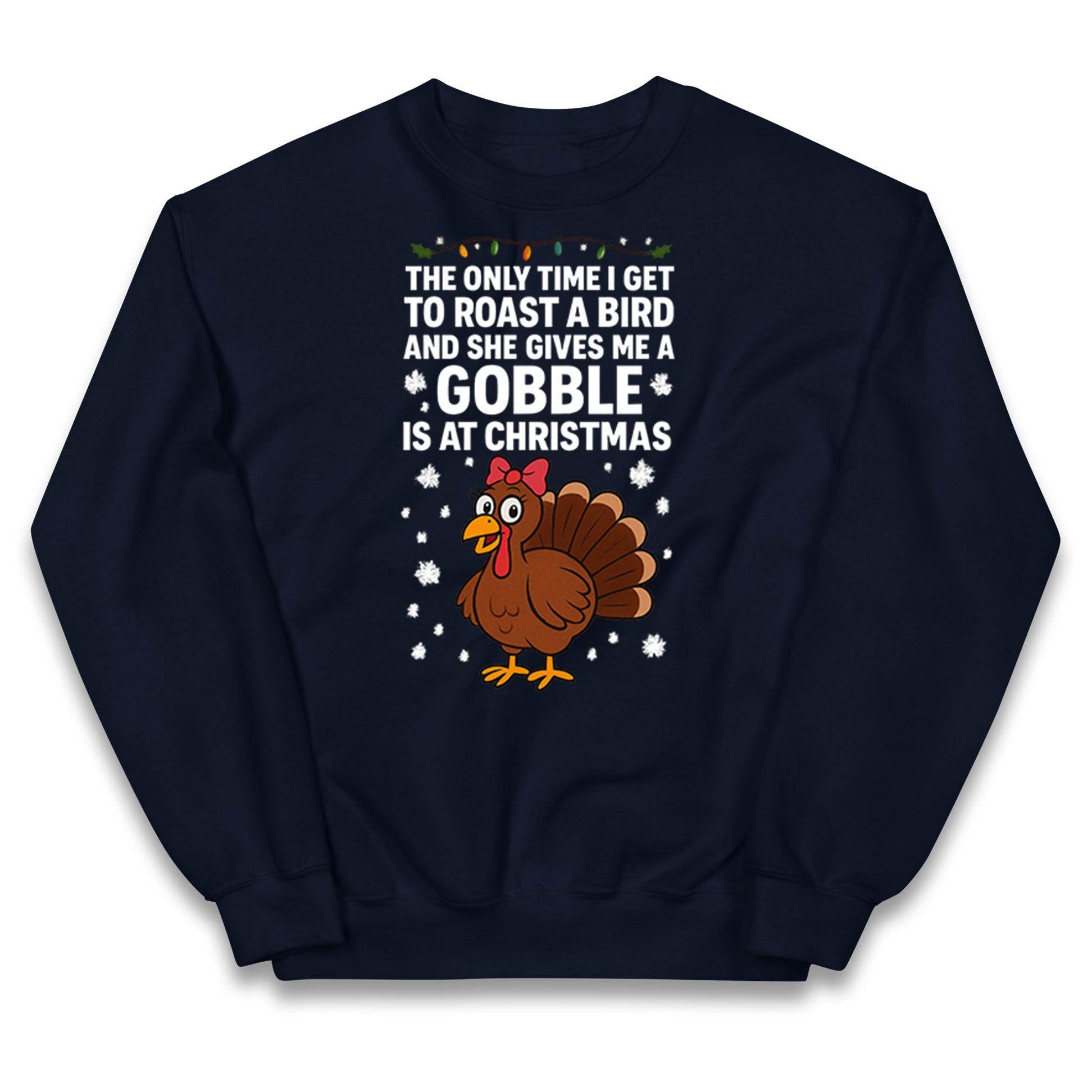 Rude Christmas Kids Jumper