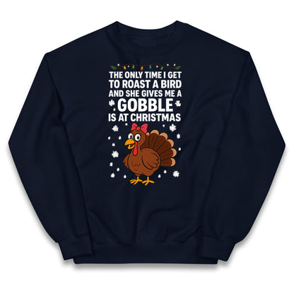 Rude Christmas Kids Jumper