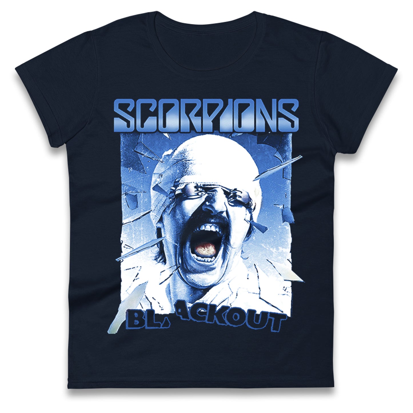Scorpions Blackout Ladies T Shirt 