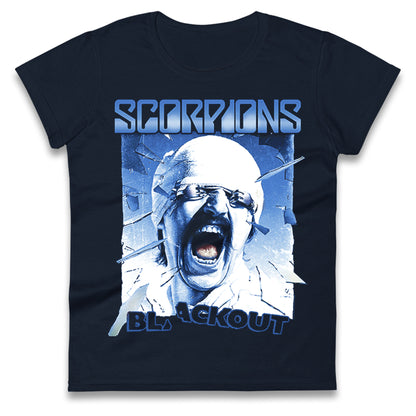 Scorpions Blackout Ladies T Shirt 