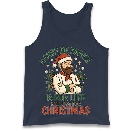 Chef De Partie Christmas Tank Top