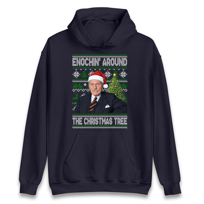 Enoch Powell Enochin Around the Christmas Tree Christmas Hoodie