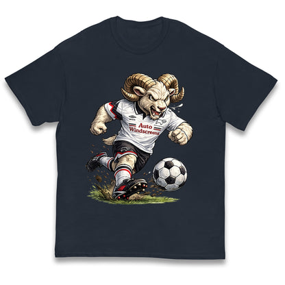 Old School Derby County Kids T Shirt