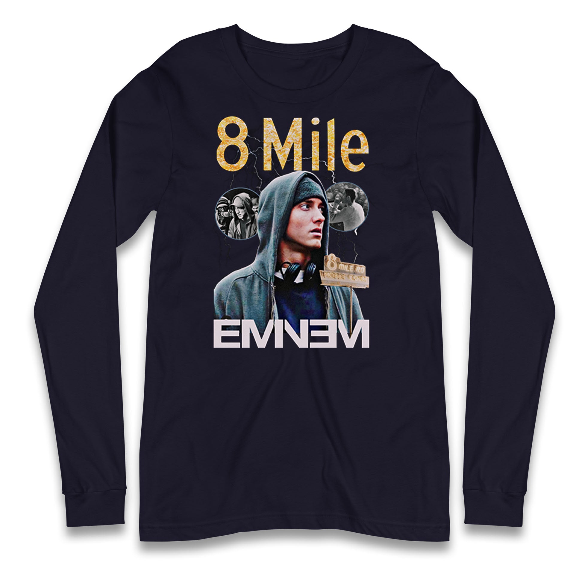 8 Mile Eminem Longsleeve T Shirt 