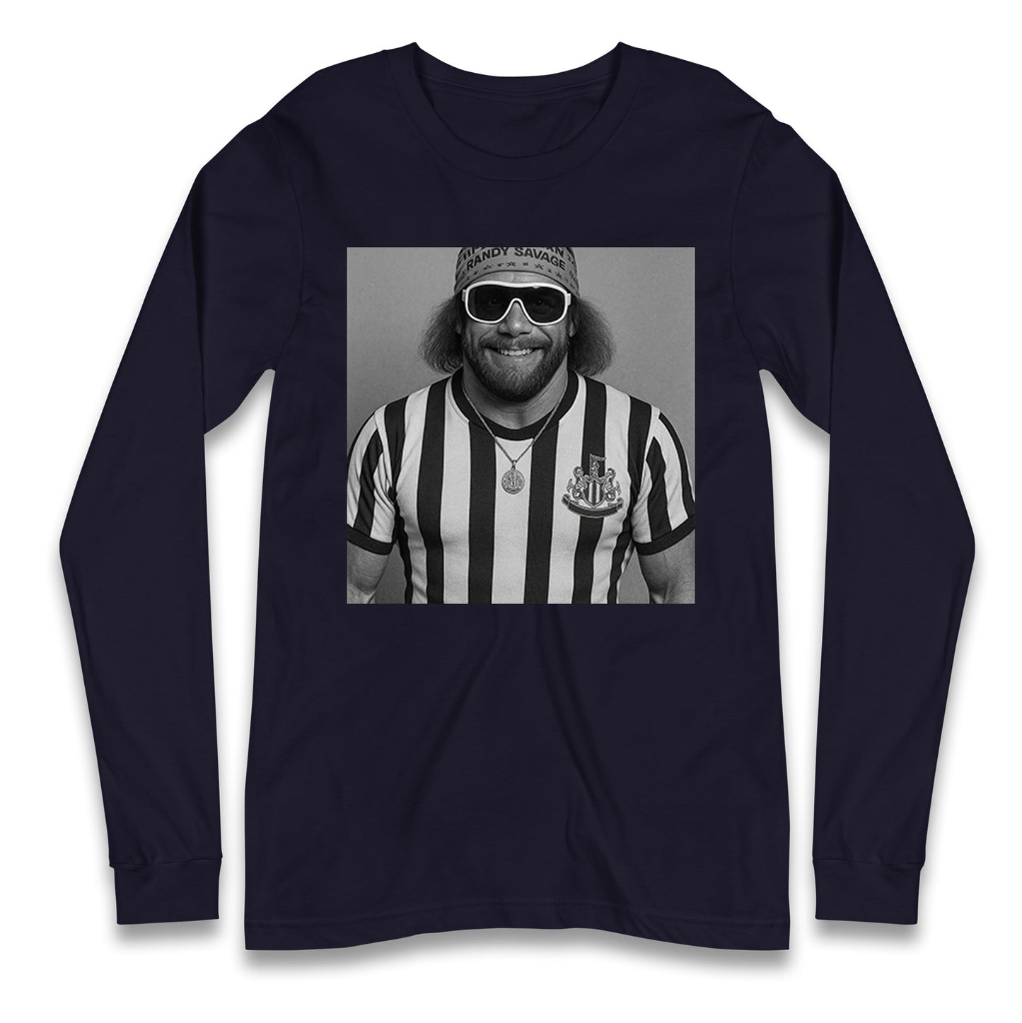 Macho Man Newcastle United Longsleeve T Shirt