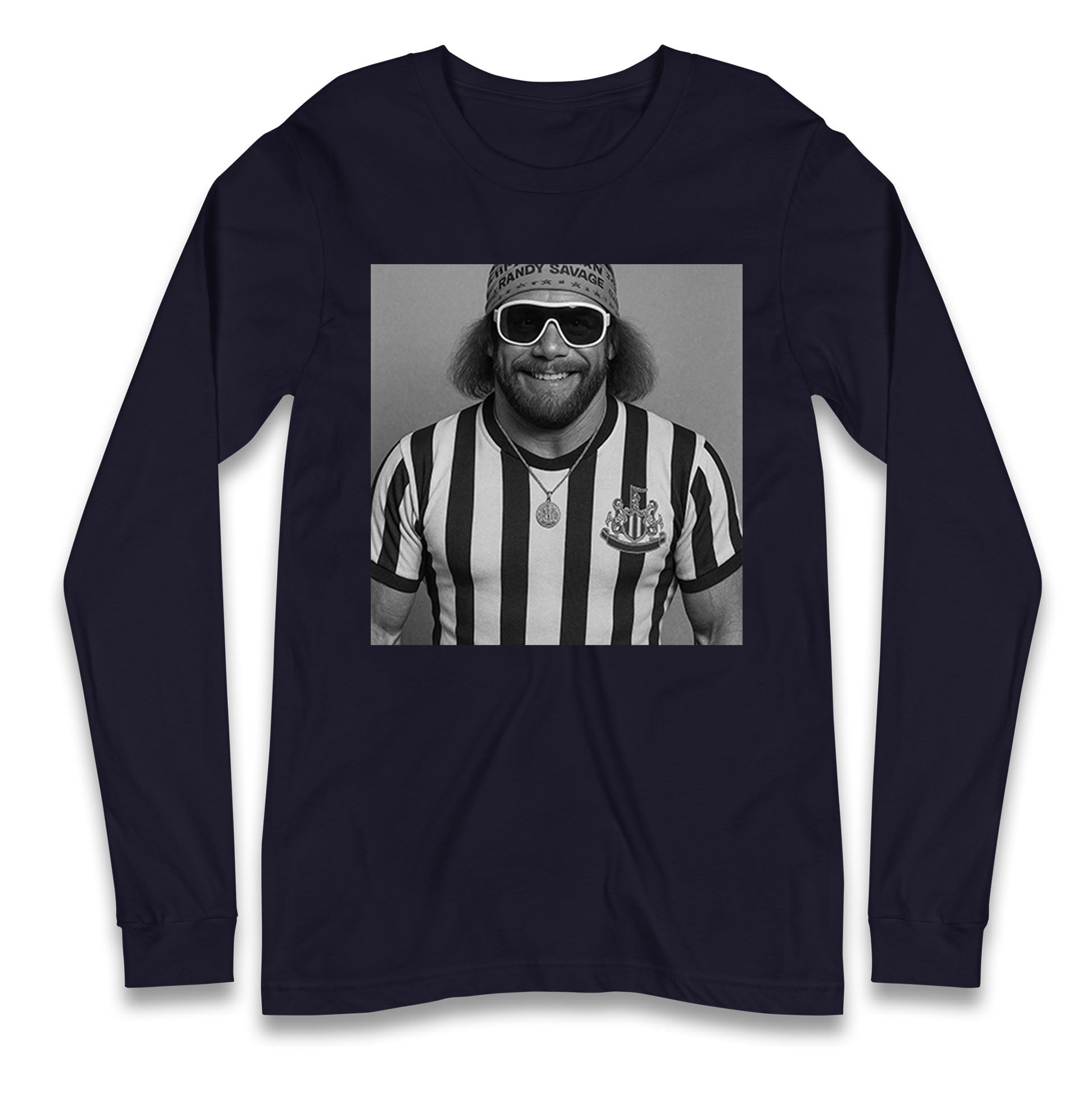 Macho Man Newcastle United Longsleeve T Shirt