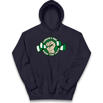 Hibernian Fans Football Kids Hoodie