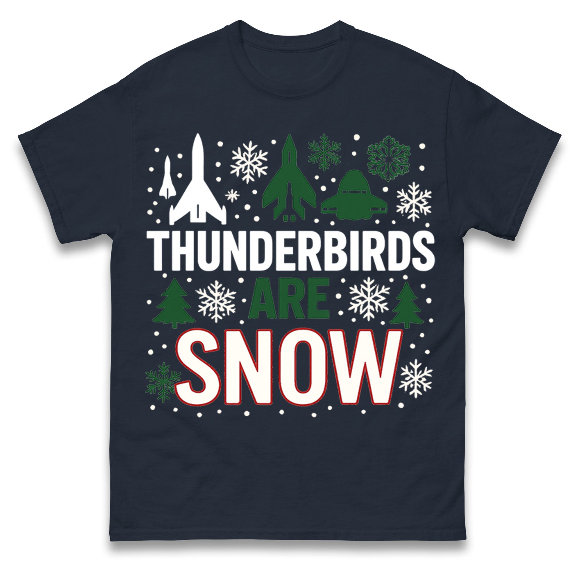 Thunderbirds Christmas T Shirt