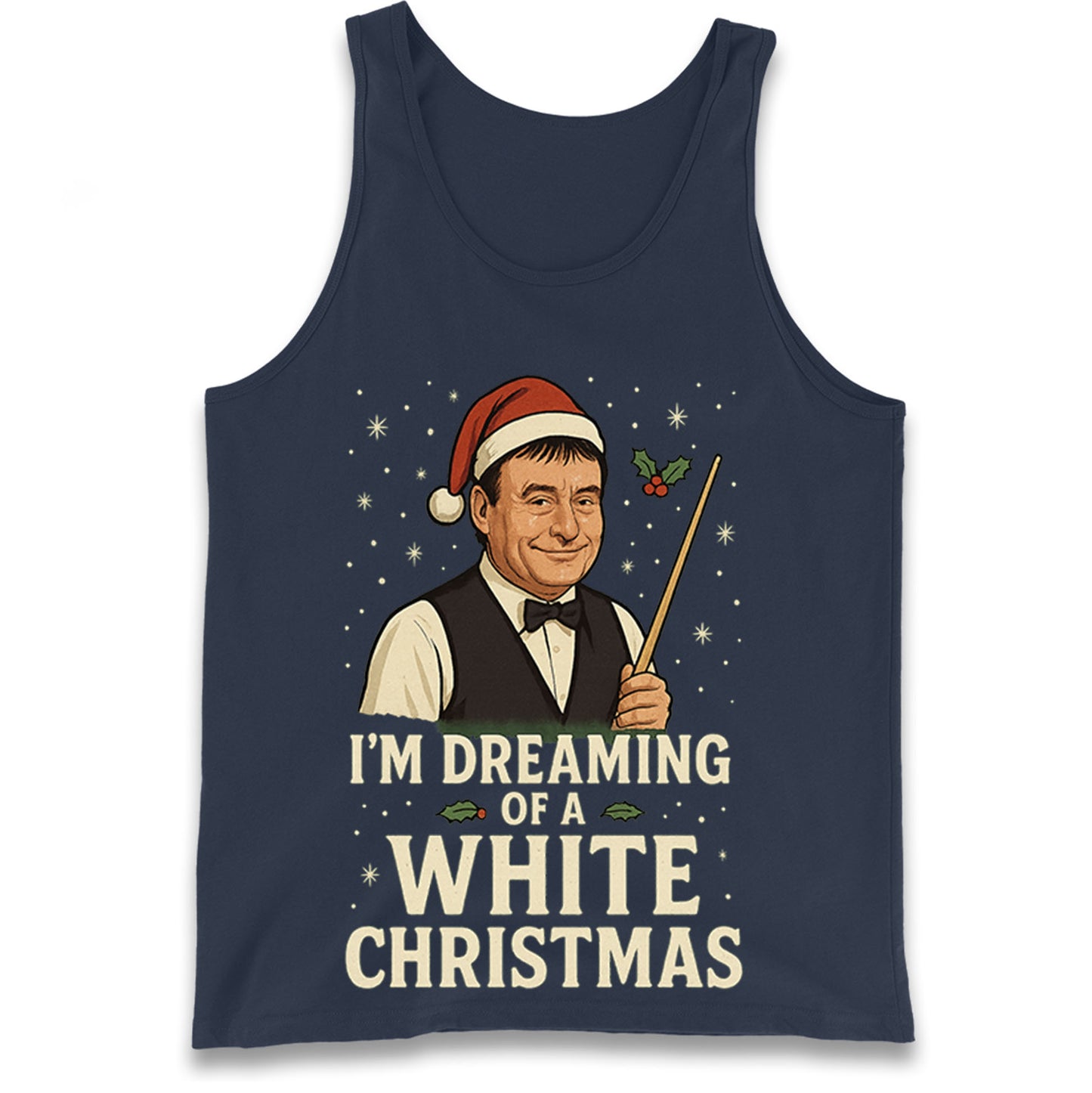 Snooker Christmas Tank Top