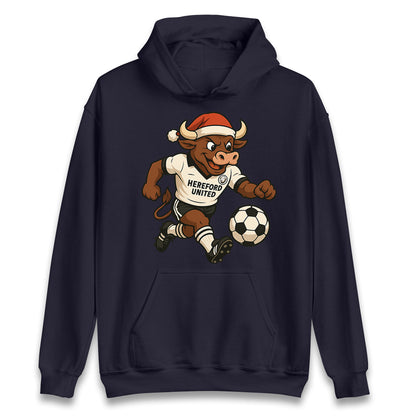 Retro Hereford Christmas Hoodie