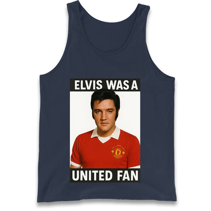 Elvis Presley Mnchester United Tank Top
