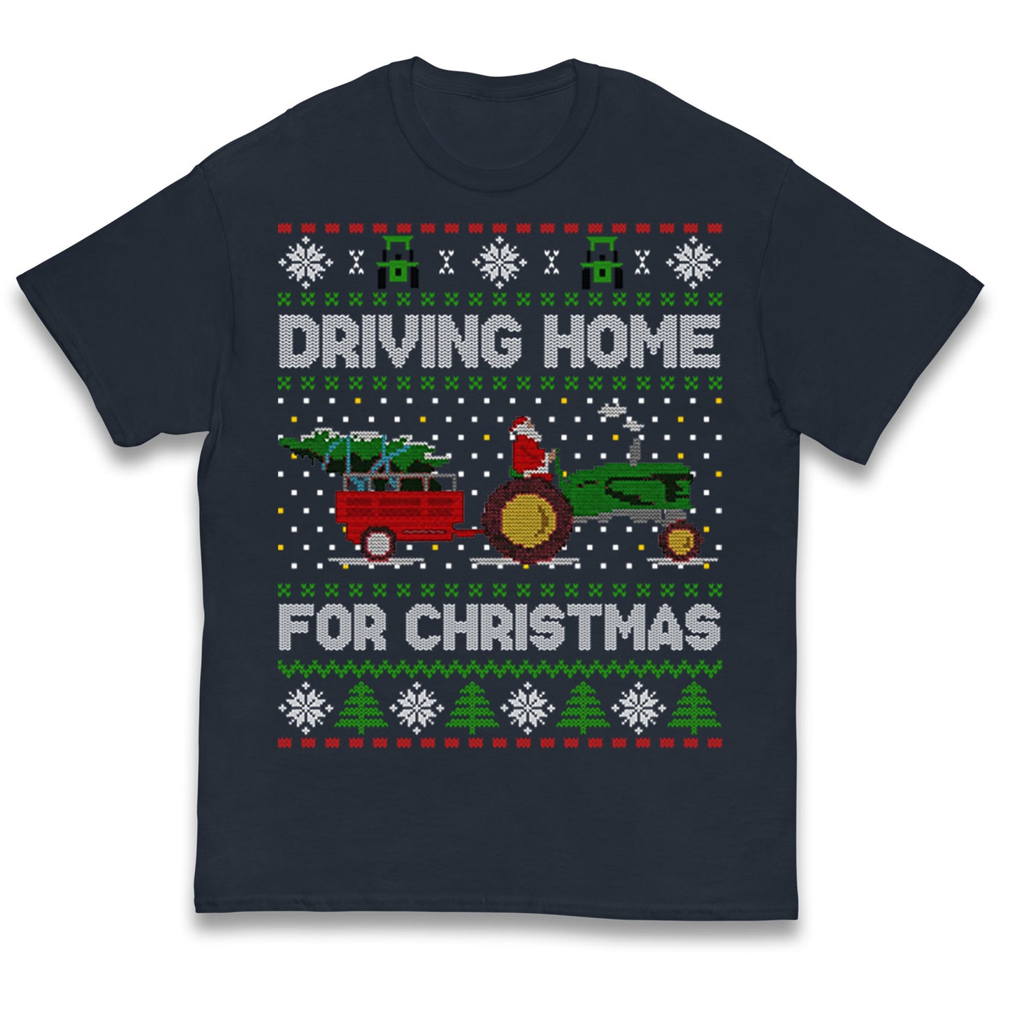 John Deere Christmas Kids T Shirt 