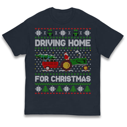 John Deere Christmas Kids T Shirt 
