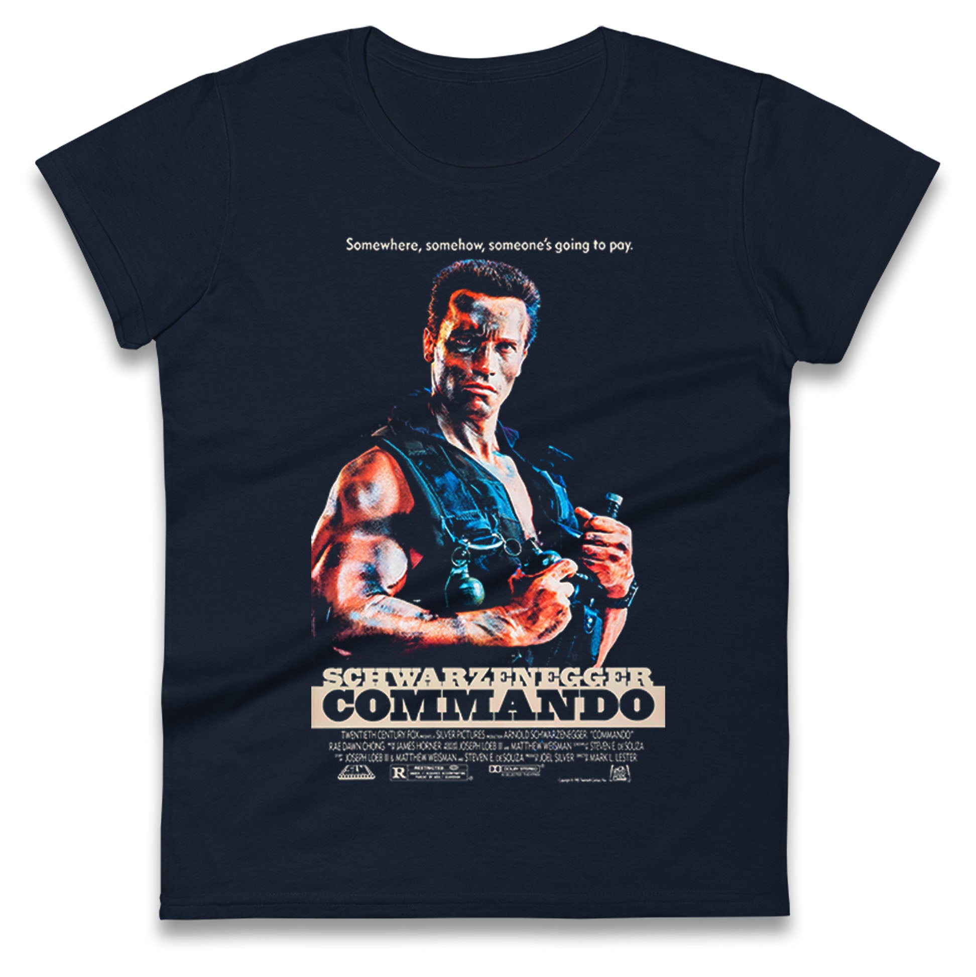 Arnold Schwarzenegger Ladies T Shirt