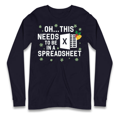 Excel Christmas Longsleeve T Shirt