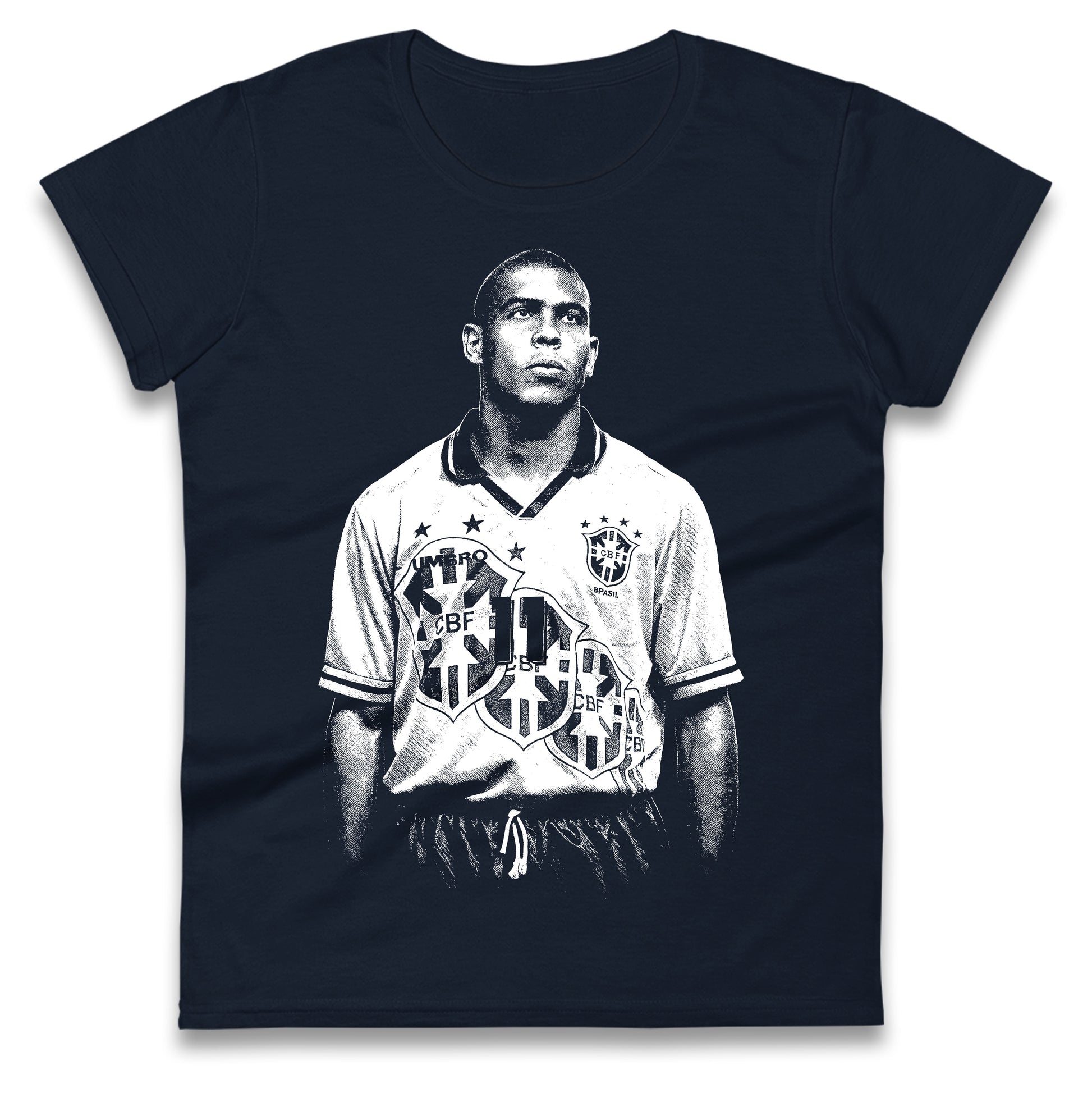 Ronaldo Brazil Ladies T Shirt