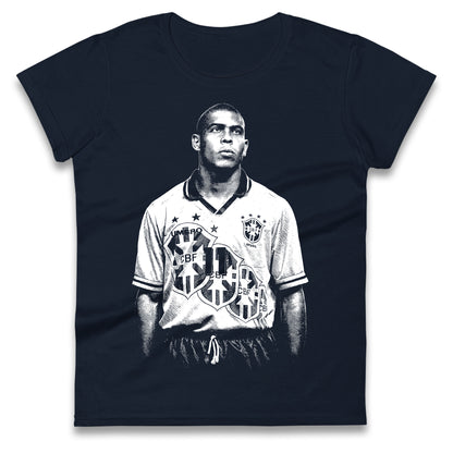 Ronaldo Brazil Ladies T Shirt