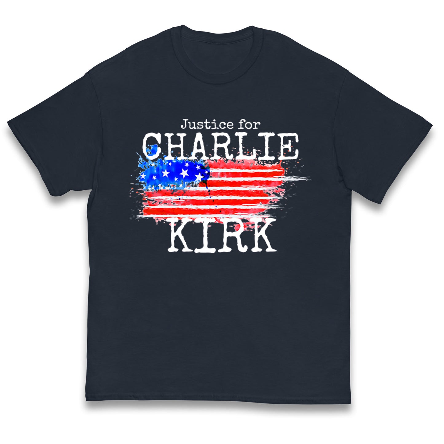Justice For Charlie Kirk Kids T Shirt