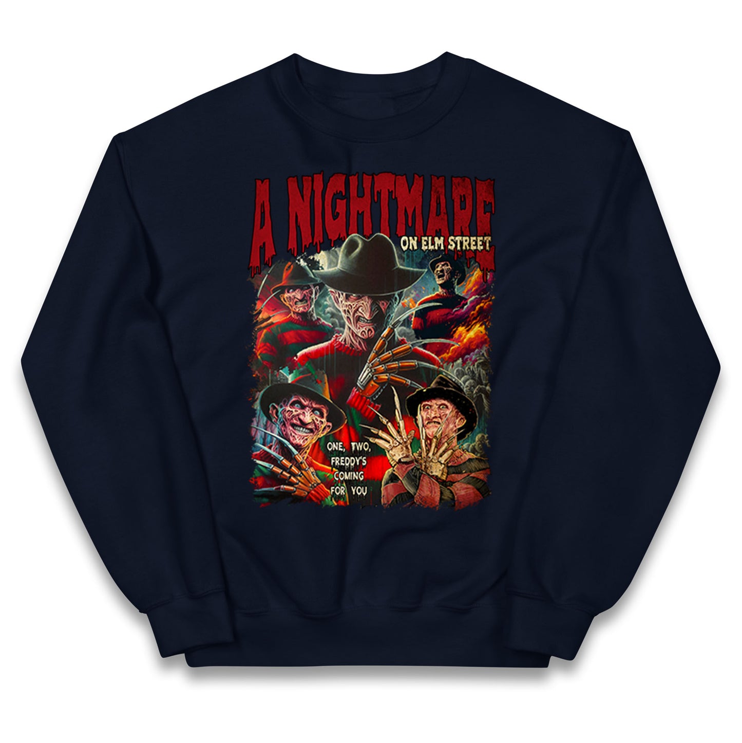 Freddy Krueger Bootleg Halloween Kids Jumper