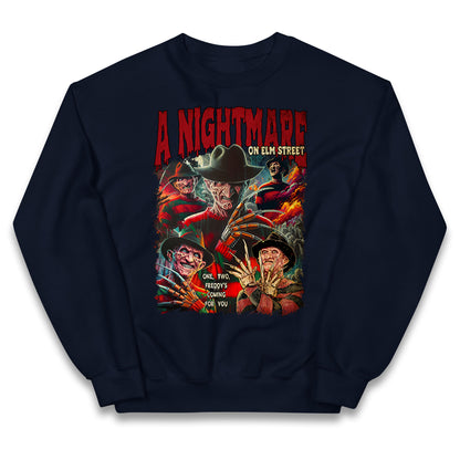 Freddy Krueger Bootleg Halloween Kids Jumper